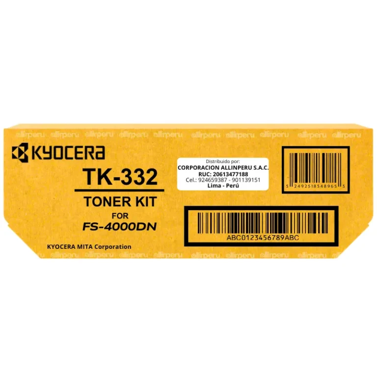 Toner Kyocera TK-332 Negro para fs-4000dn TK332