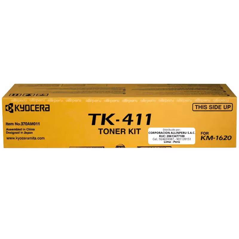 Toner Kyocera TK-411 Negro para TASKalfa km-1620 TK411