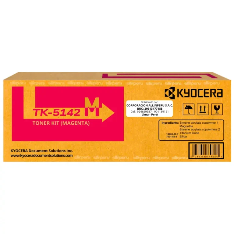 Toner Kyocera TK-5142M Magenta para M6030cdn, M6530cdn, P6130cdn TK5142M