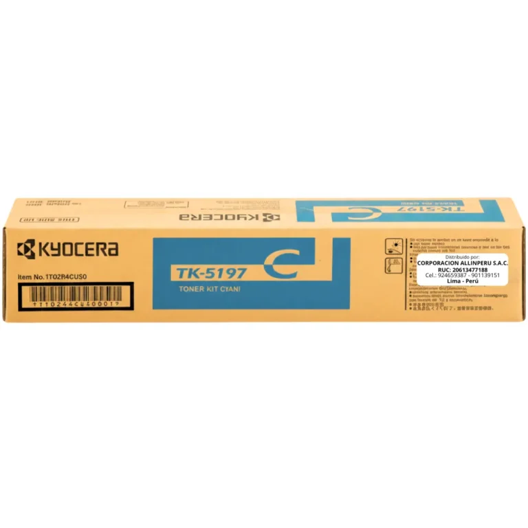 Toner Kyocera TK-5197C Cyan para Taskalfa 306ci TK5197C
