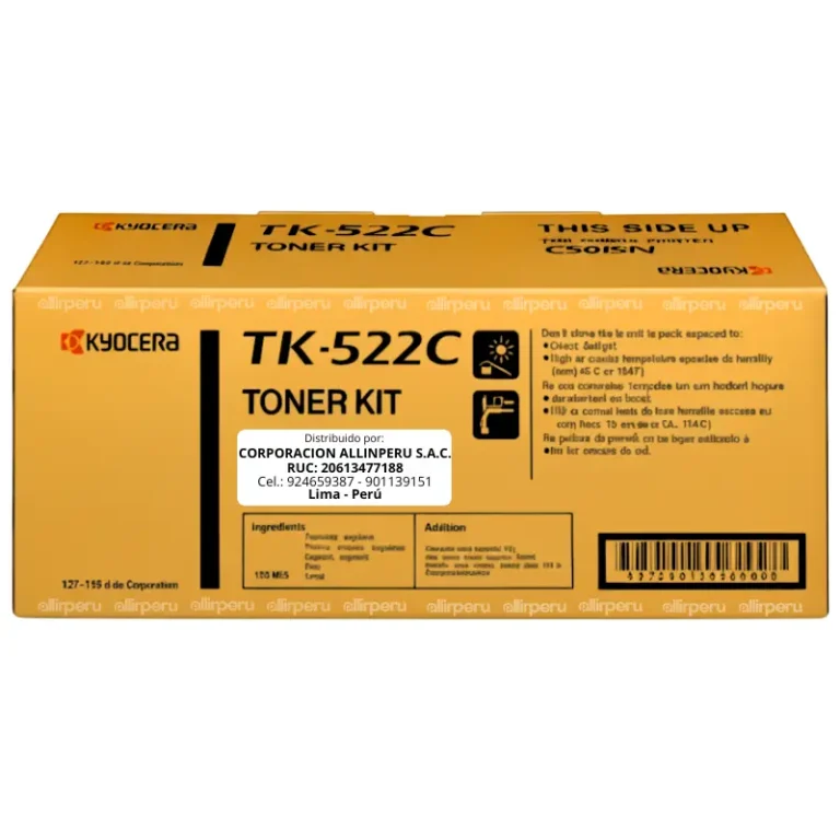 Toner Kyocera TK-522C Cyan para FS-C5015N TK522C