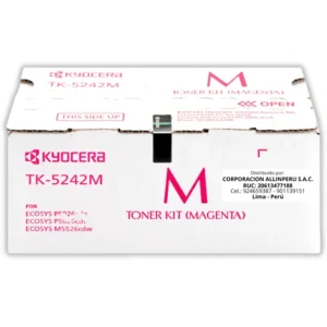 Toner Kyocera TK-5242M Magenta para Ecosys M5526cdw Original