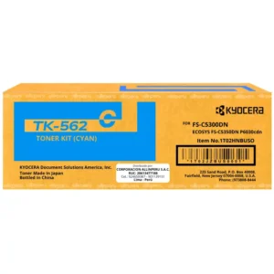 Toner Kyocera TK-562C Cyan para P6030cdn 10.000 Páginas