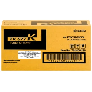 Toner Kyocera TK-572K Negro para FS-C5400, FS-C5400DN TK572K