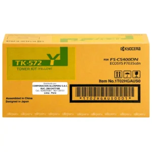 Toner Kyocera TK-572Y Yellow para FS-C5400 TK572Y
