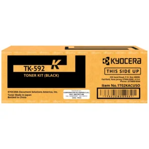 Toner Kyocera TK-592K Negro para FS-C2126MFP, FS-C2526MFP TK592K