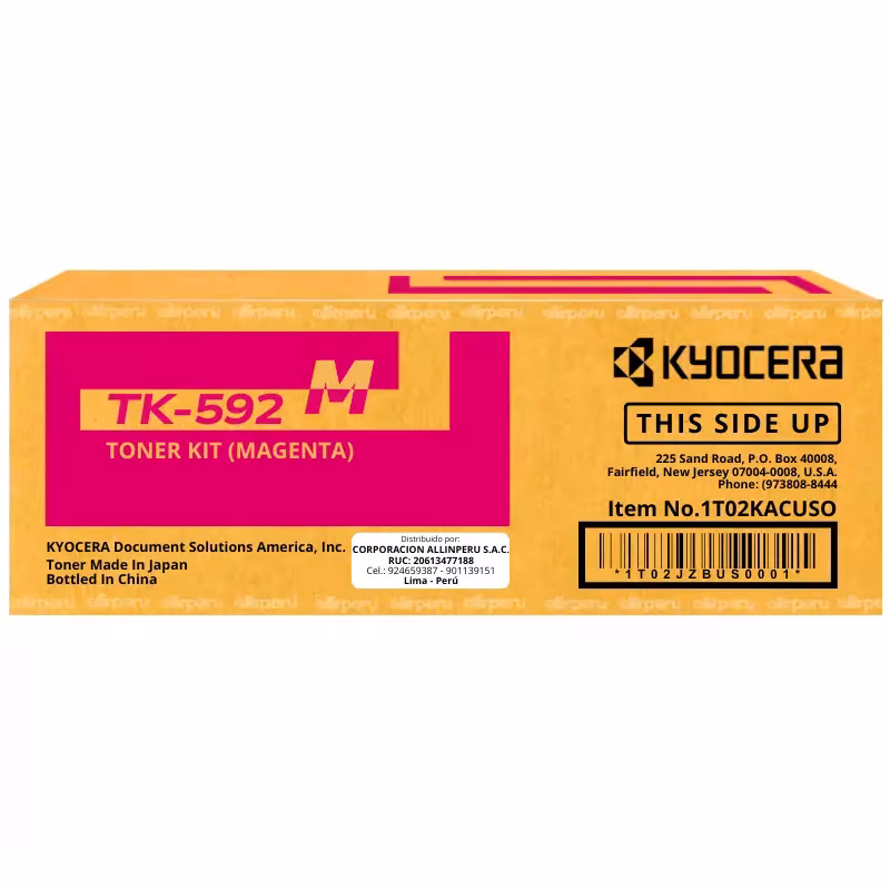 Toner Kyocera TK-592M Magenta para FS-C5250DN TK592M