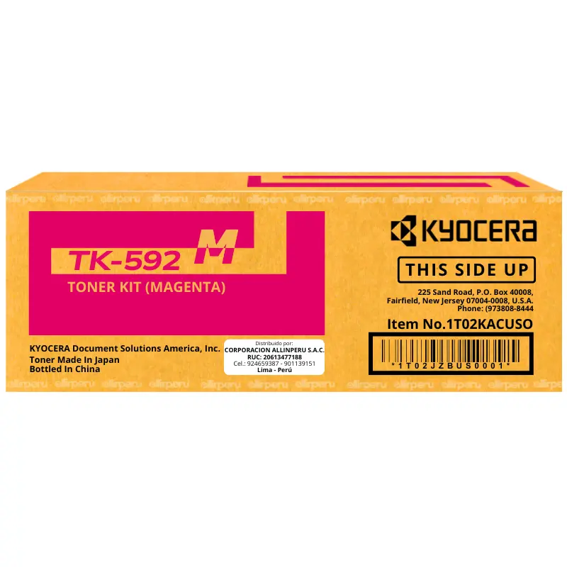 Toner Kyocera TK-592M Magenta para FS-C5250DN TK592M