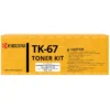 Toner Kyocera TK-67 Negro para FS-3820N, FS-3830N TK67