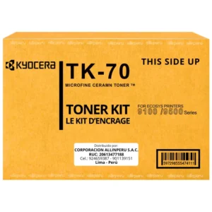 Toner Kyocera TK-70 Negro para FS-9100, FS-9500 TK70