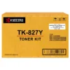 Toner Kyocera TK-827Y Yellow para KM-C2520, KM-C2525E