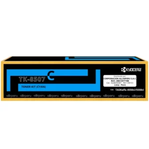 Toner Kyocera TK-8507C Cyan para TASKalfa 4550ci, 5550ci TK8507C