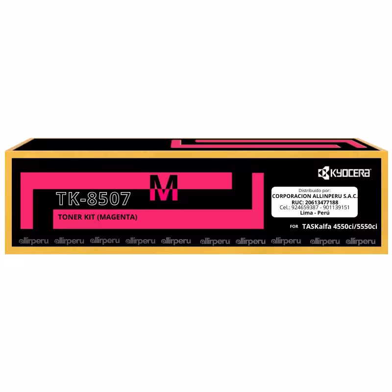 Toner Kyocera TK-8507M Magenta para TASKalfa 5550ci TK8507M