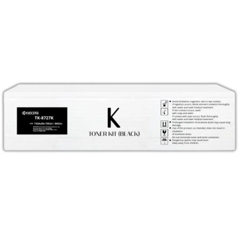 Toner Kyocera TK-8727K Negro para TaskAlfa 8052Ci Original