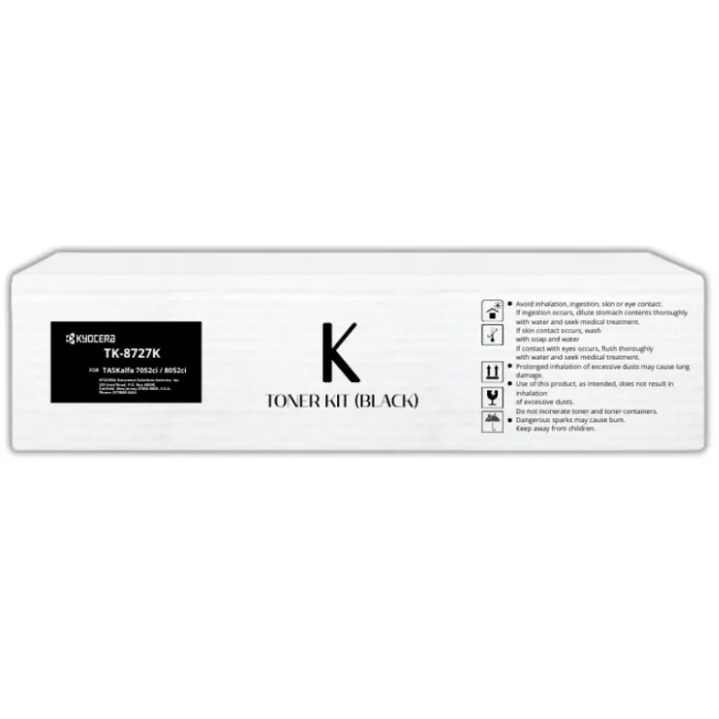 Toner Kyocera TK-8727K Negro para TaskAlfa 8052Ci Original