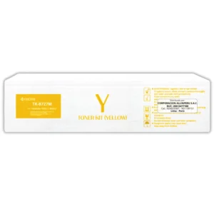 Toner Kyocera TK-8727Y Yellow para TaskAlfa 8052Ci Original