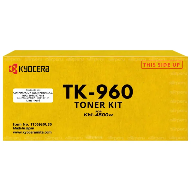 Toner Kyocera TK-960 Negro para KM-4800W, KM-4820W Original