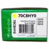 Toner Lexmark 70C8HY0 Yellow 3,000 Páginas