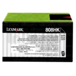 Toner Lexmark 80C8HK0 negro 4,000 Páginas Alto Rendimiento