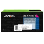 Toner Lexmark 80C8HM0 Magenta 3.000 Páginas Alto Rendimiento