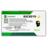 Toner Lexmark 80C8SY0 Yellow para CX410, CX510, CX310 2.000 Páginas