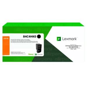Toner Lexmark 84C4HK0 negro 25,000 Páginas