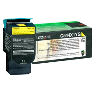 Toner Lexmark C544X1YG Yellow 4,000 páginas