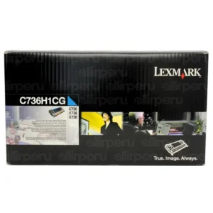 Toner Lexmark C736H1CG Cyan para C736, X738de, C736dn