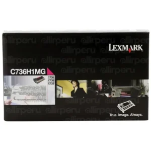 Toner Lexmark C736H1MG Magenta C736, X736, X738