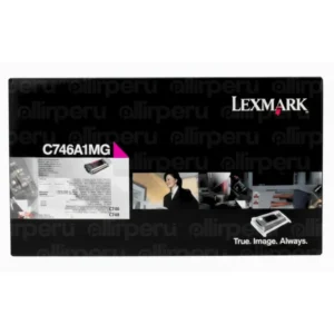 Toner Lexmark C746A1MG Magenta para C748de, C746dn