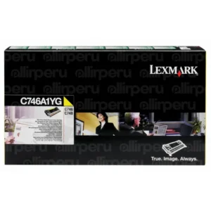 Toner Lexmark C746A1YG Yellow para C748de, C746dn