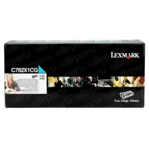 Toner Lexmark C782X1CG Cyan 15.000 Páginas