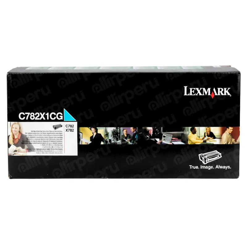 Toner Lexmark C782X1CG Cyan 15.000 Páginas