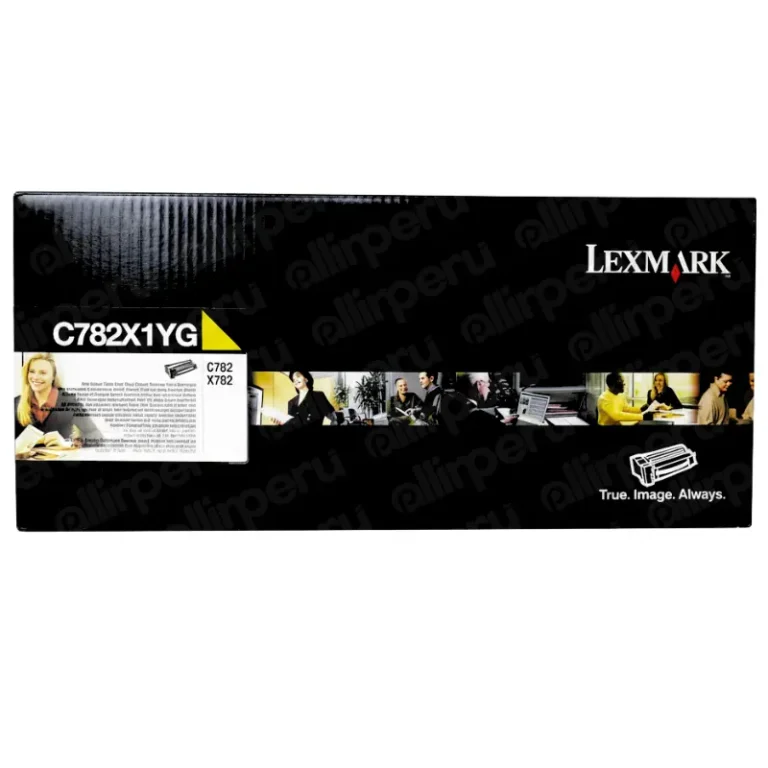 Toner Lexmark C782X1YG Yellow para X782e, C782n