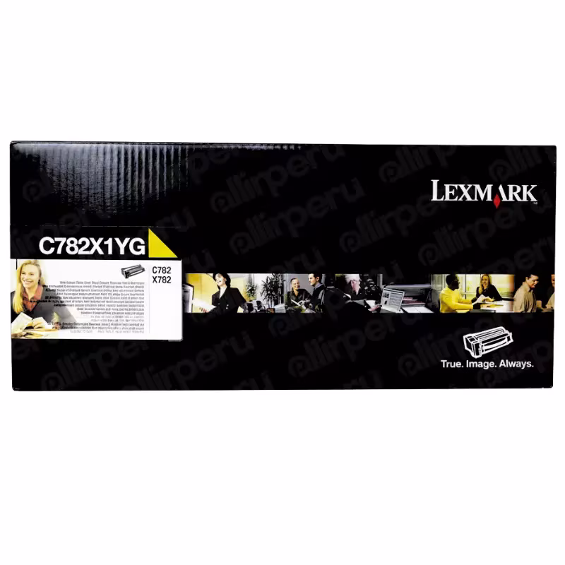 Toner Lexmark C782X1YG Yellow para X782e, C782n