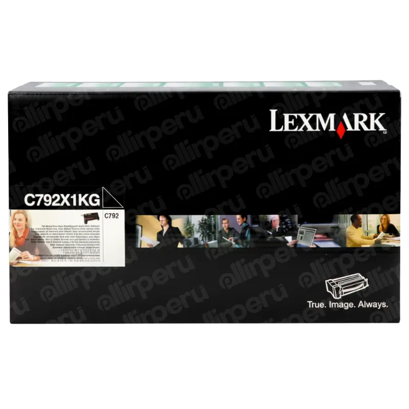 Toner Lexmark C792X1KG negro 20,000 páginas para C792
