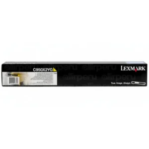 Toner Lexmark C950X2YG Yellow para C950de 22,000 páginas