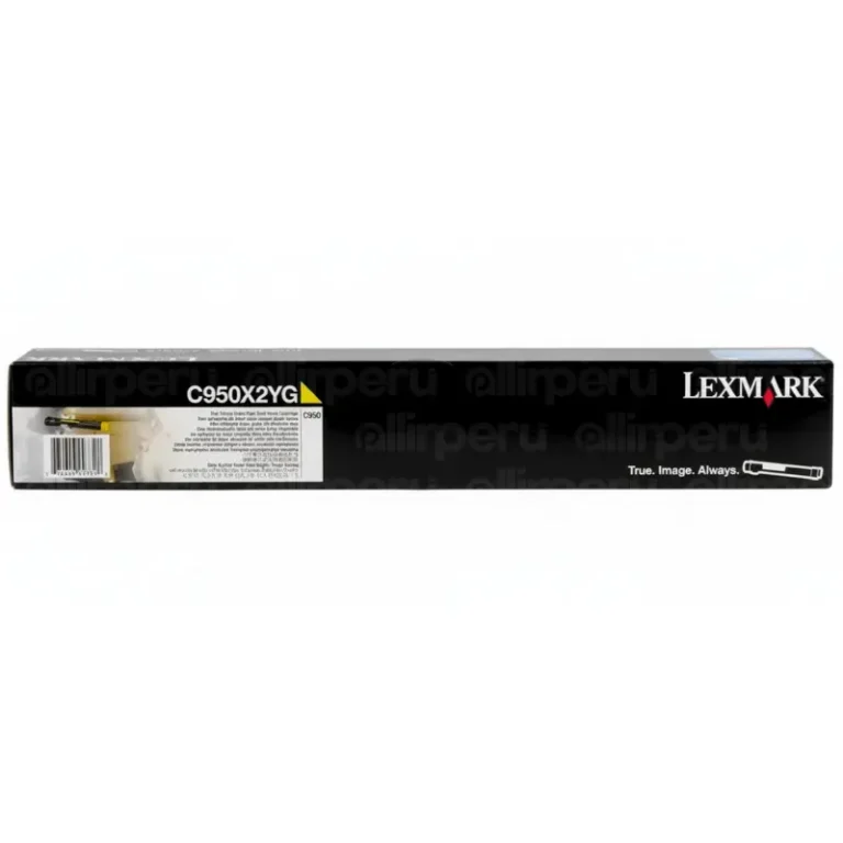 Toner Lexmark C950X2YG Yellow para C950de 22,000 páginas