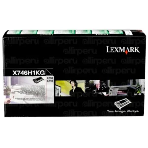 Toner Lexmark X746H1KG negro para X748, X746