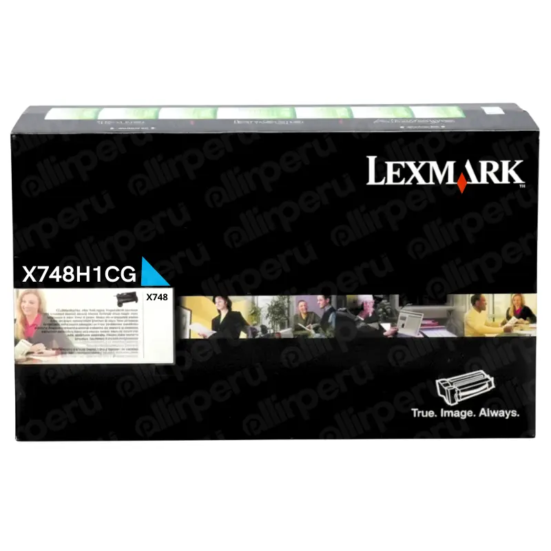 Toner Lexmark X748H1CG Cyan para X748de