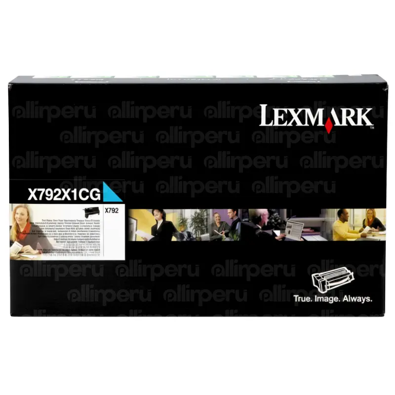 Toner Lexmark X792X1CG Cyan X792 20.000 Páginas