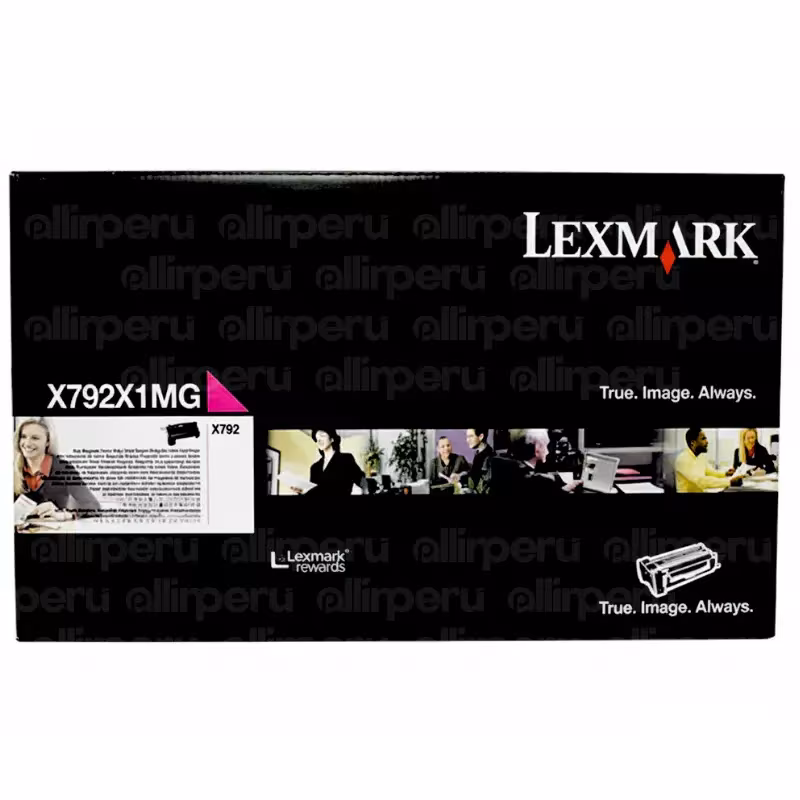 Toner Lexmark X792X1MG Magenta X792 20.000 Páginas
