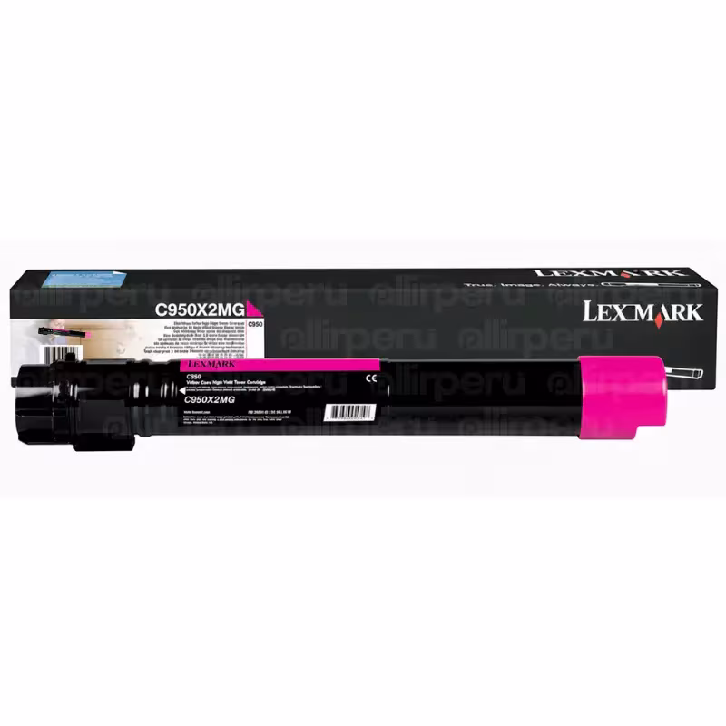 Toner Lexmark X950X2MG Magenta 22,000 Páginas