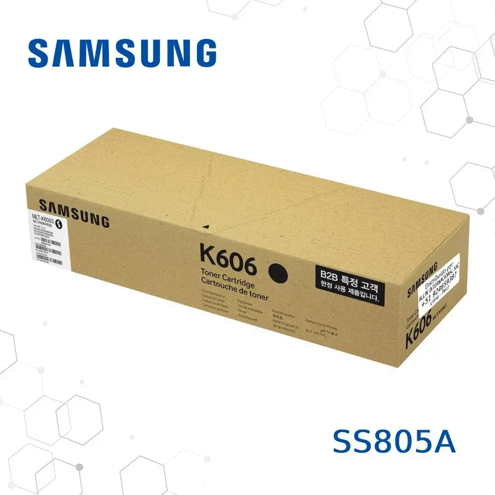 Toner-SS805A-samsung-MLT-K606S.webp Tóner (HP SS805A) Samsung MLT-K606S - Imagen 1