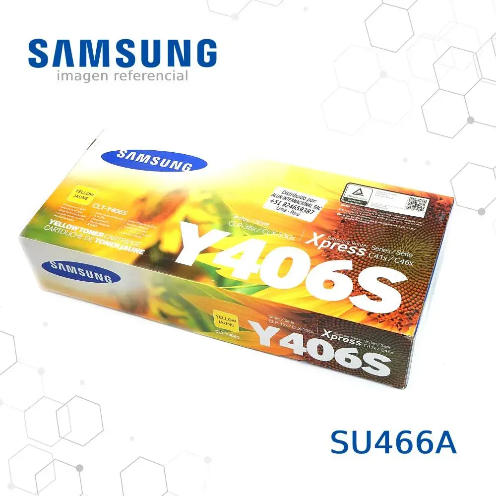 Toner-SU466A-samsung-CLT-Y406S.webp Tóner (HP SU466A) Samsung CLT-Y406S - Imagen 1