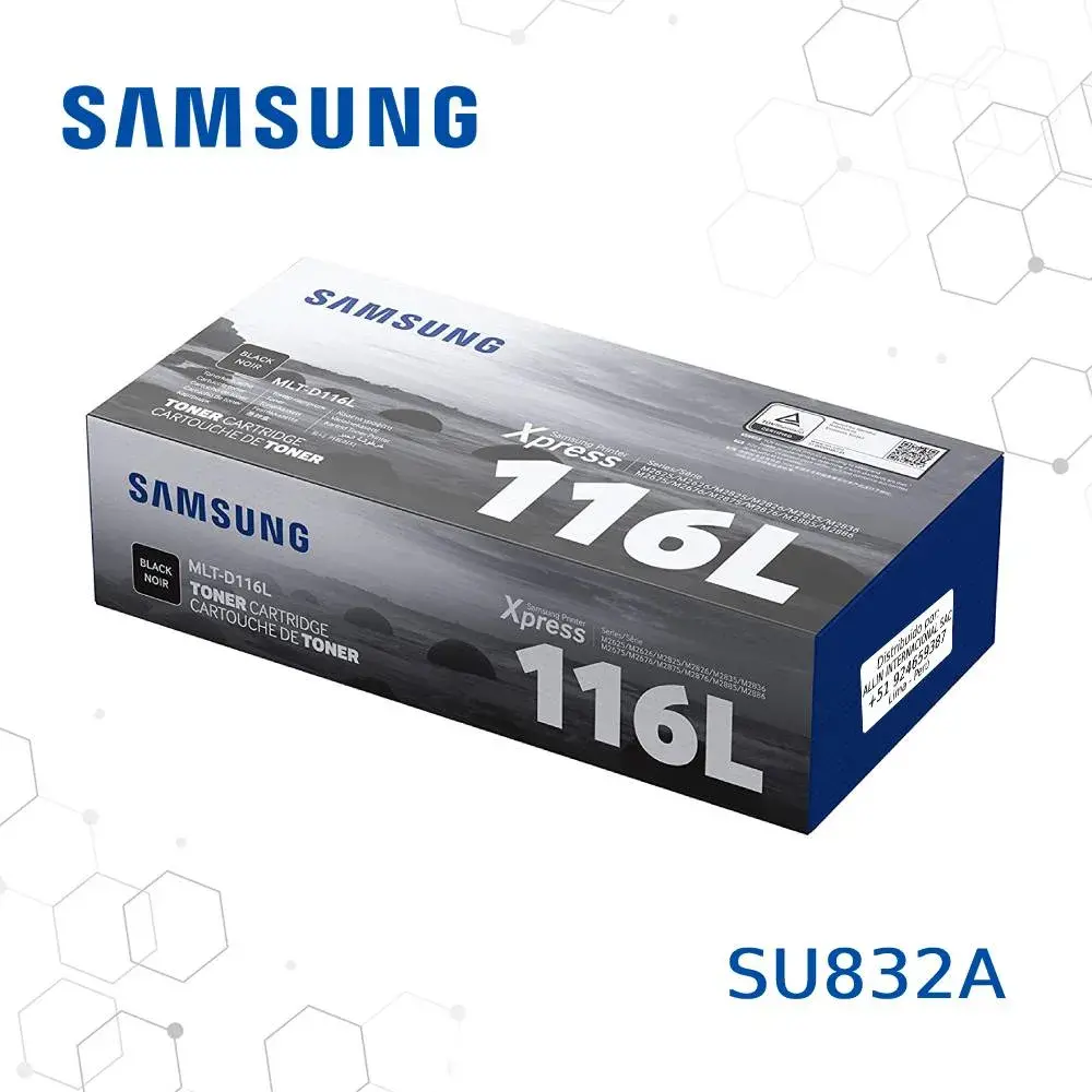 Toner-SU832A-samsung-MLT-D116L.webp Tóner (HP SU832A) Samsung MLT-D116L - Imagen 1