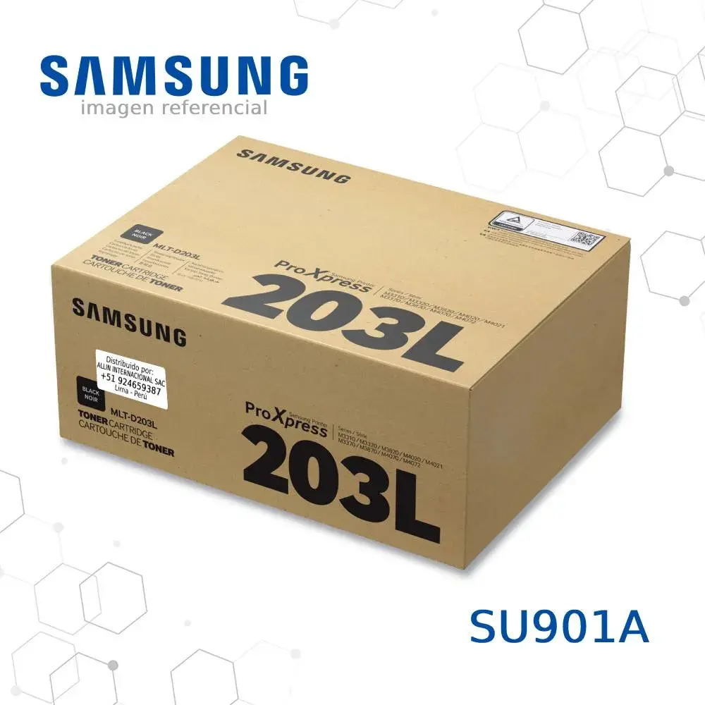 Toner-SU901A-samsung-MLT-D203L.webp Tóner Samsung (HP SU901A) MLT-D203L - Imagen 1