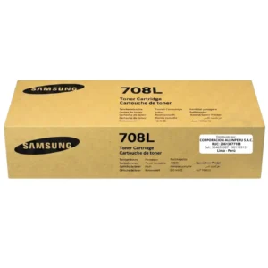 Toner Samsung MLT-D708L SS782A negro original sellado
