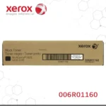 Etiqueta del tóner Xerox 006R01160 con SKU y datos de rendimiento