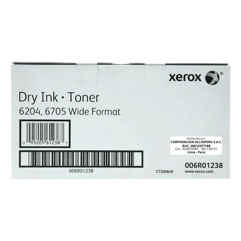 Tóner Xerox 006R01238 negro original para DocuCentre DC6604 DC6605 sellado